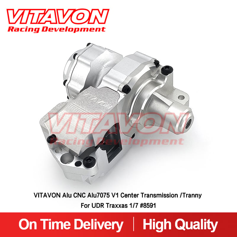 VITAVON Alu CNC Alu7075 V1 Center transmission /tranny For UDR Traxxas 1/7 #8591