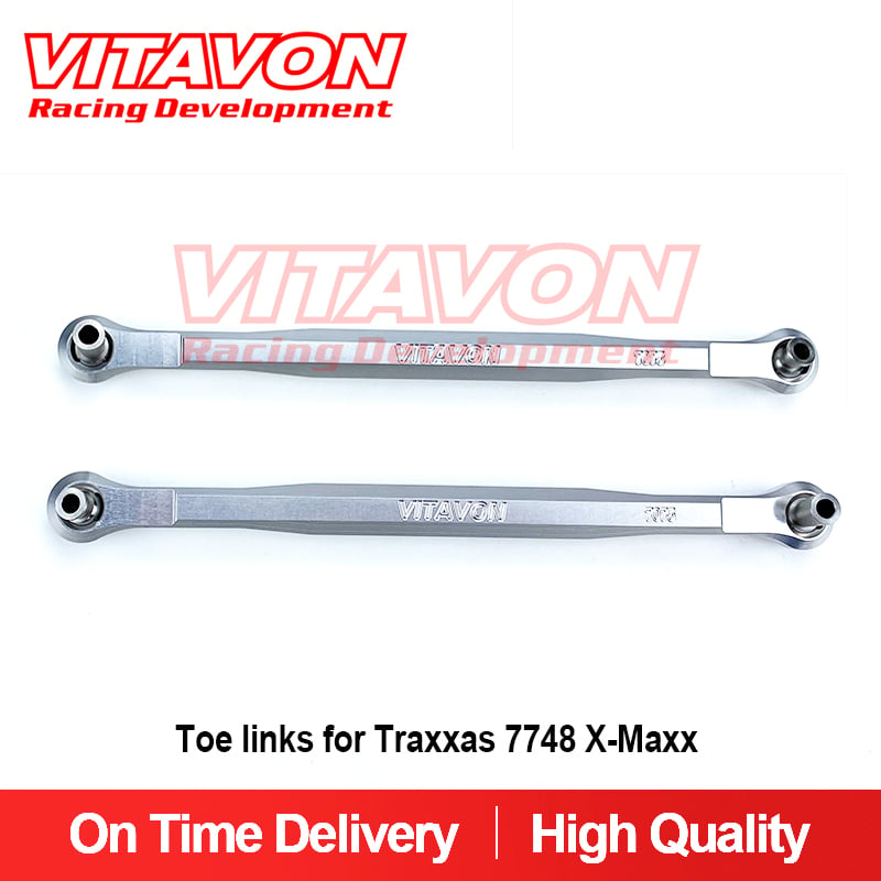 VITAVON CNC Alu 7075 Toe Links For Traxxas X-MAXX 7748