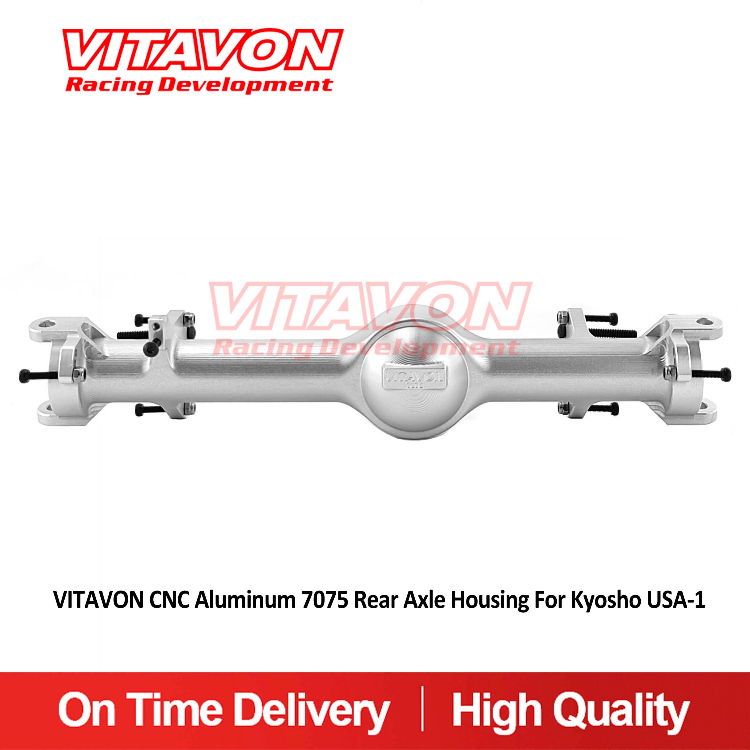 VITAVON CNC Aluminum 7075 Rear Axle Housing For Kyosho USA-1