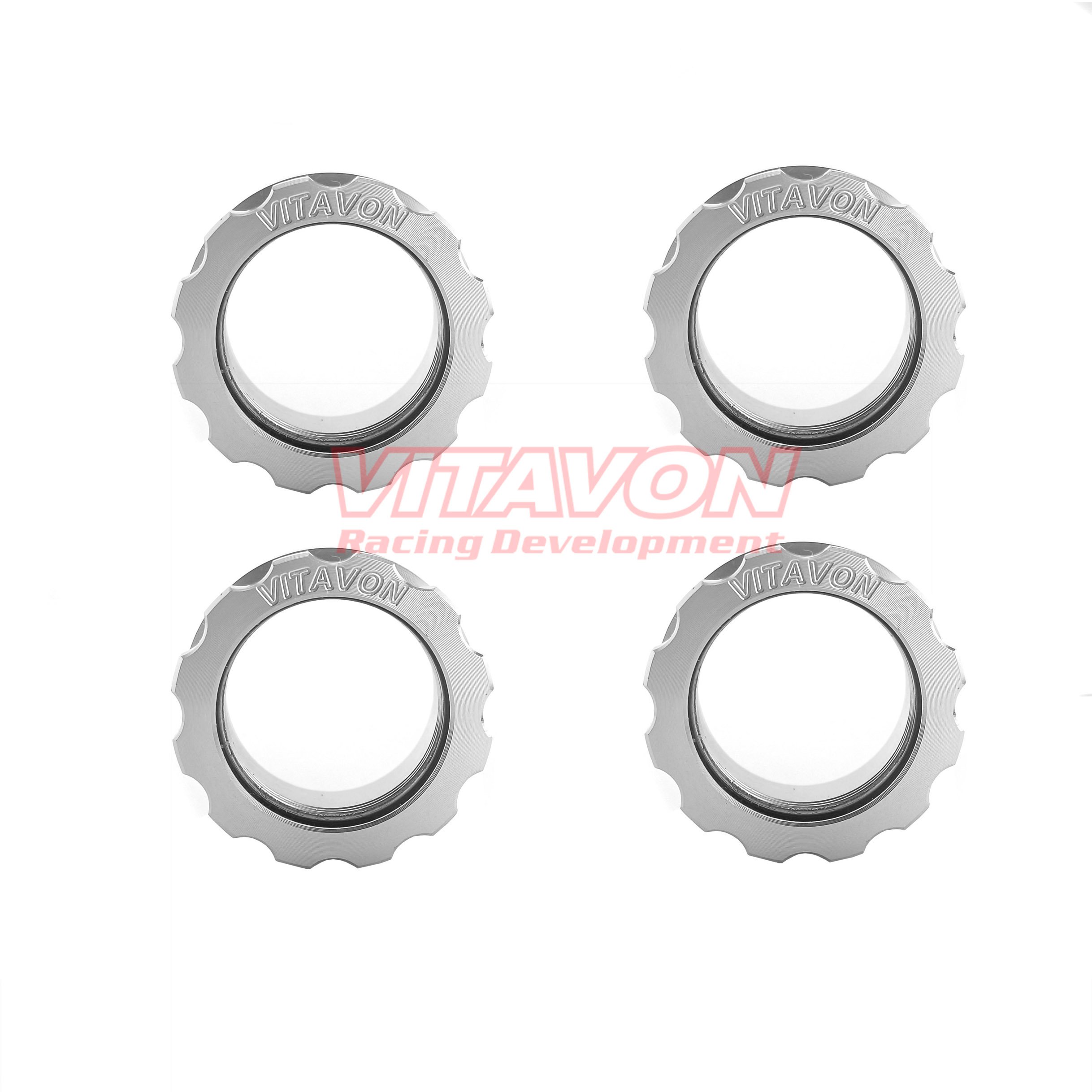 VITAVON CNC Alu7075 Shock Collar Spacer 10mm Extended For Arrma Kraton 8S Outcast 8s