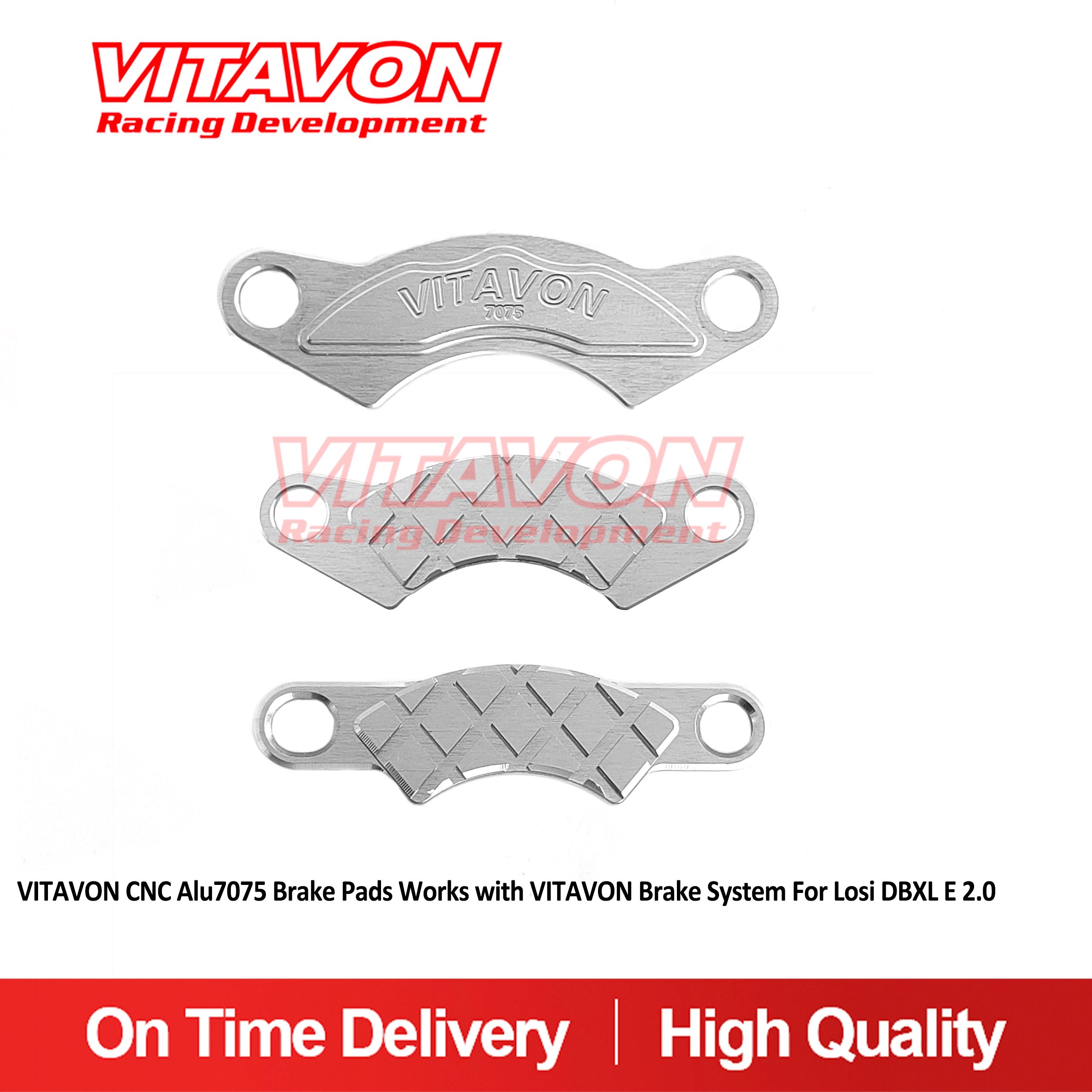 VITAVON CNC Alu7075 Servo Mount & Brake System For Losi DBXL E 2.0 Only Fits with VITAVON Center Trany