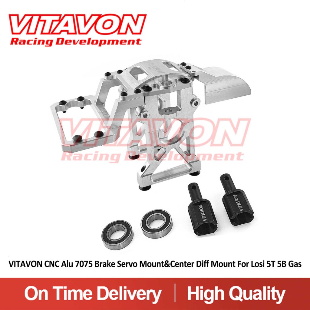VitavonVITAVON CNC Alu 7075 Brake Servo Mount&Center Diff Mount