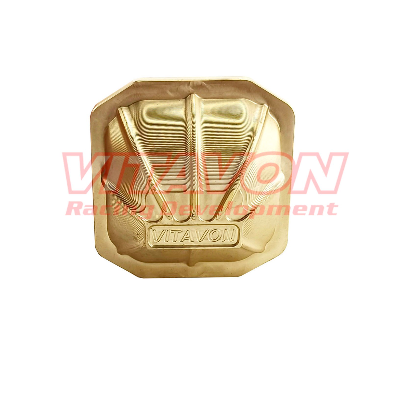 VITAVON CNC Brass Diff Cover Fits For Vitavon SCX6 Rear Axle Housing/Rear Steering Axle Housing Only