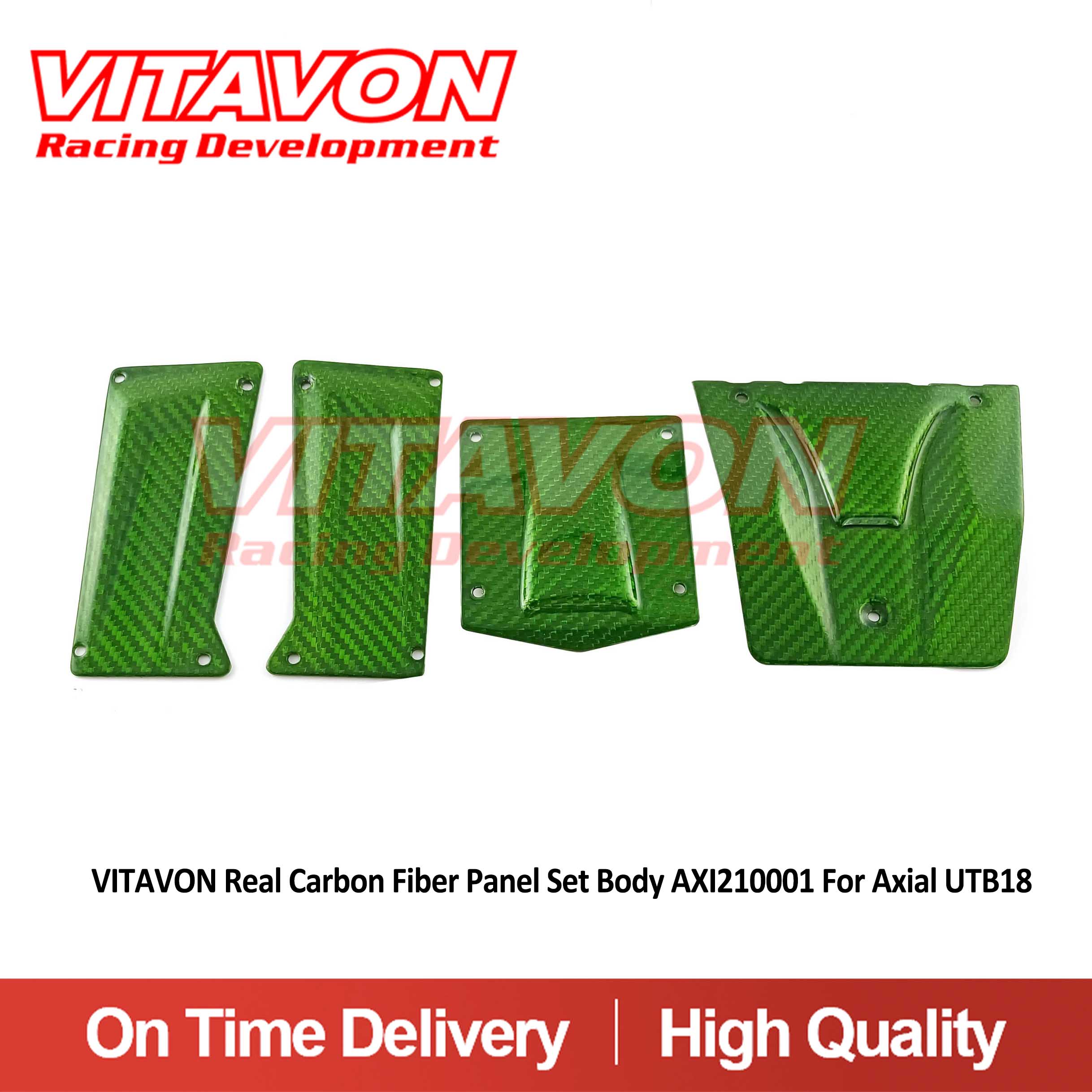 VITAVON Real Carbon Fiber Panel Set Body AXI210001 For Axial UTB18