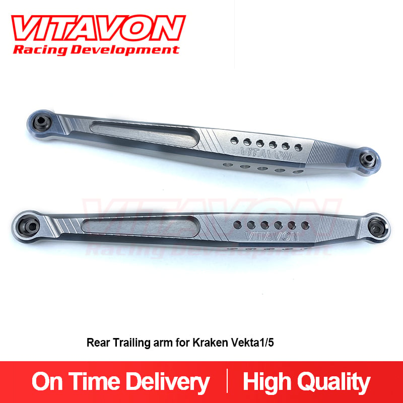 VITAVON CNC Alu 7075 Rear Trailing Arm for Kraken Vekta 1/5