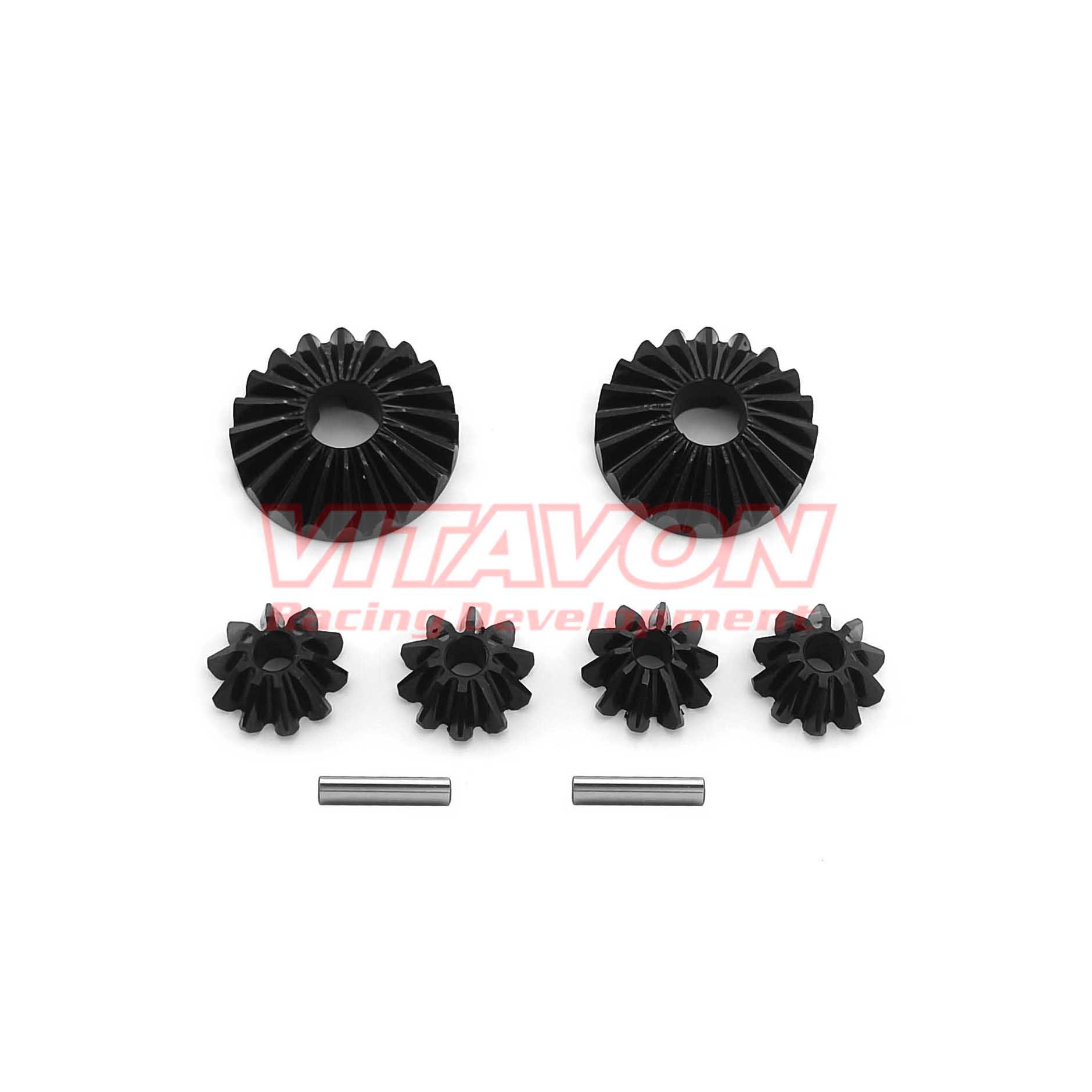 VITAVON CNC HD 5T 5B Spider Gears Internal Diff Gears Set 10/20T For Losi 5iveT 5iveB LOSB3202