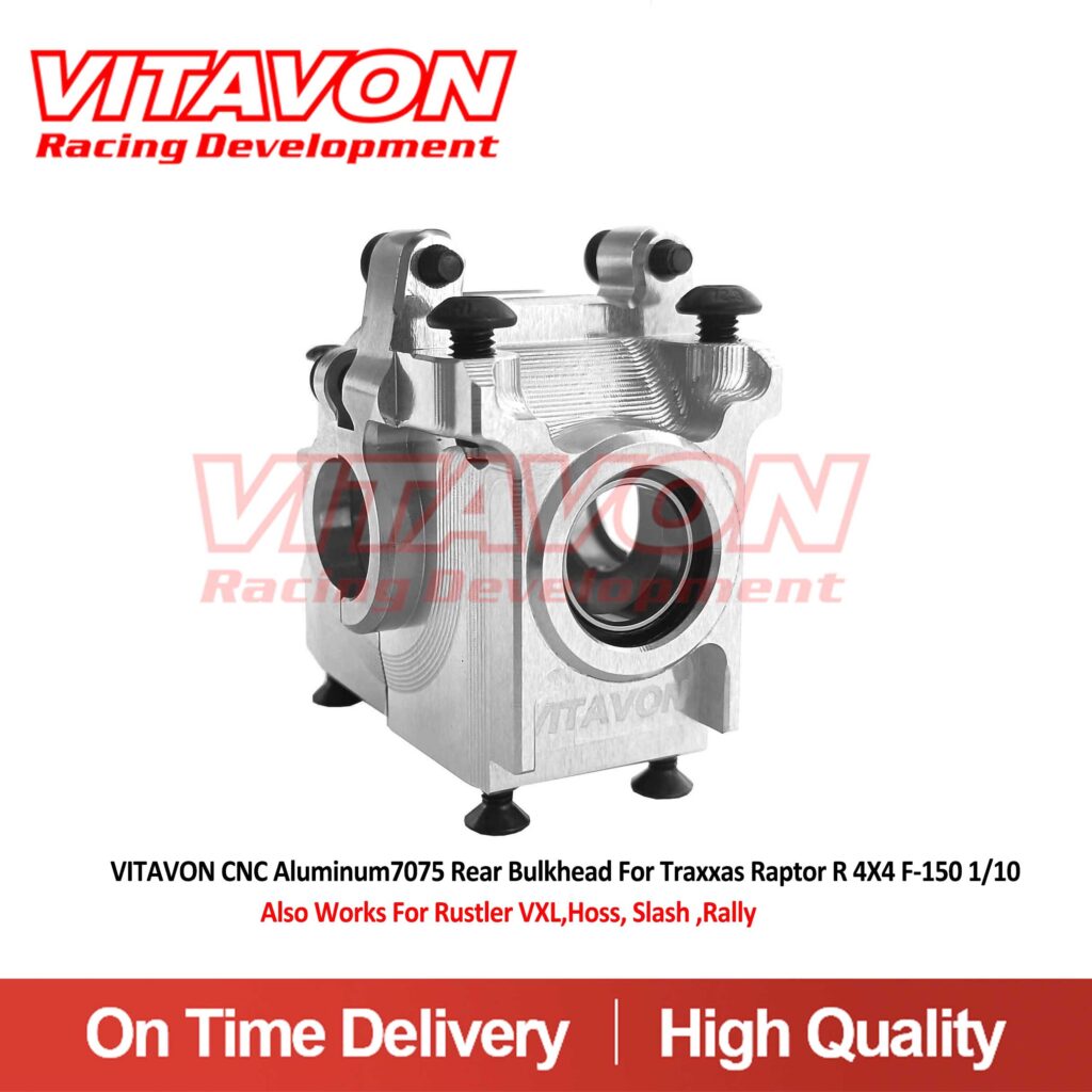 VitavonVITAVON CNC Aluminum7075 Rear Bulkhead For Traxxas Raptor R