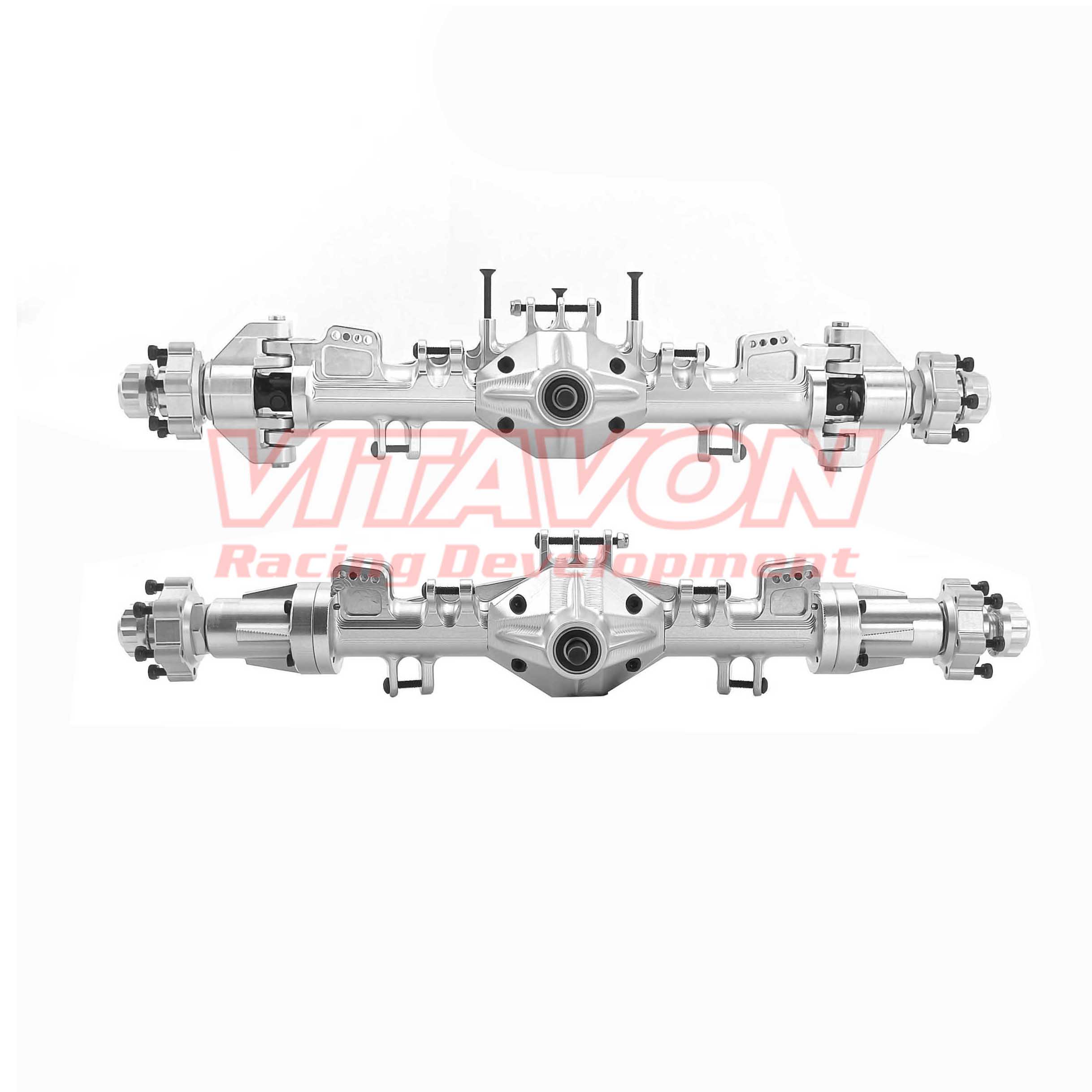 VITAVON LMT CNC Alu7075 Axle Kit With Internals For Losi LMT Grave Digger Mega Mud 1/10