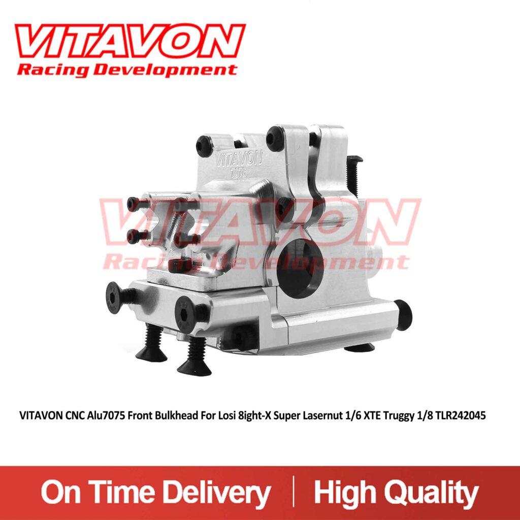 VitavonVITAVON CNC Alu7075 Front Bulkhead For Losi 8ight-X Super