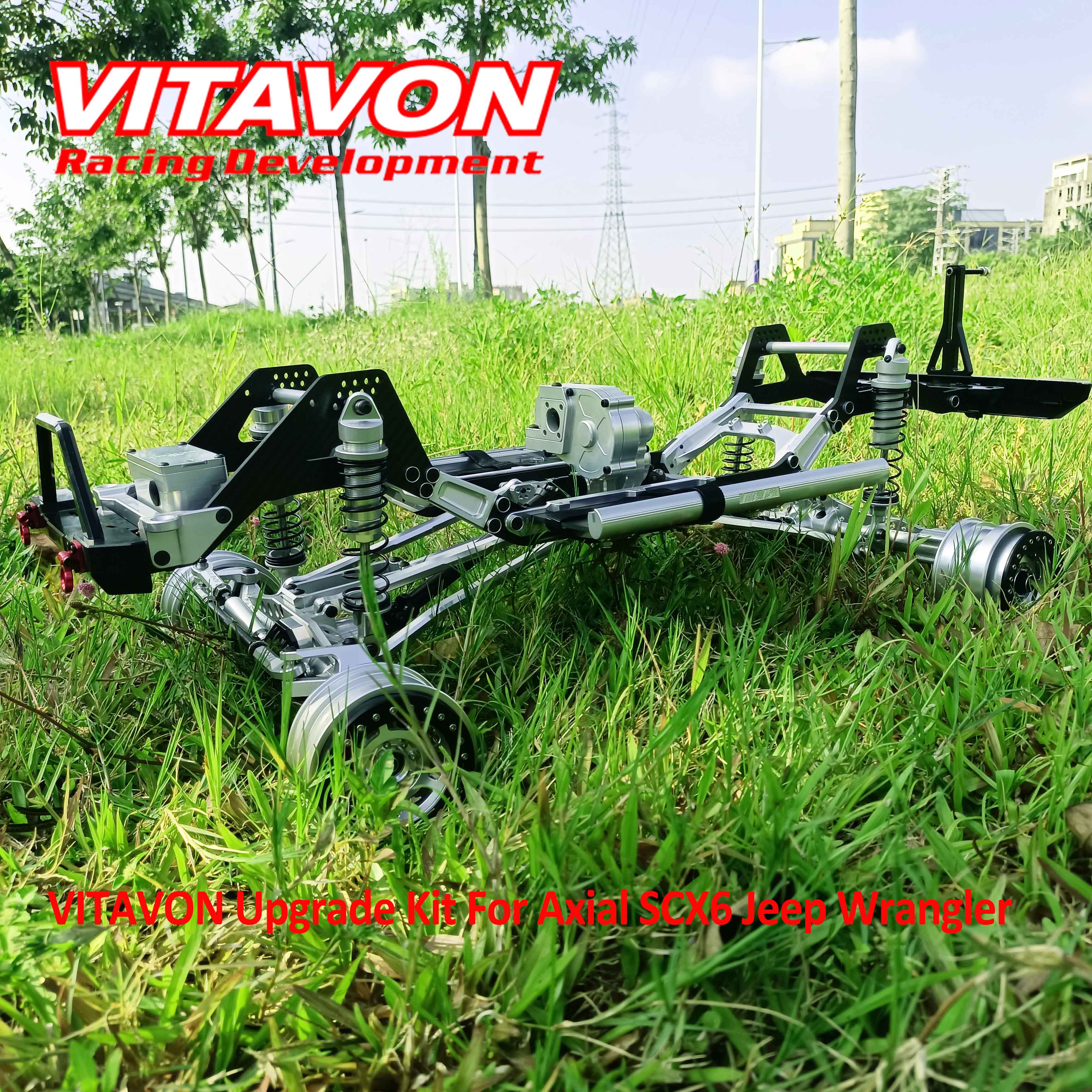 VITAVON Upgrade Kit For Axial SCX6 Jeep Wrangler