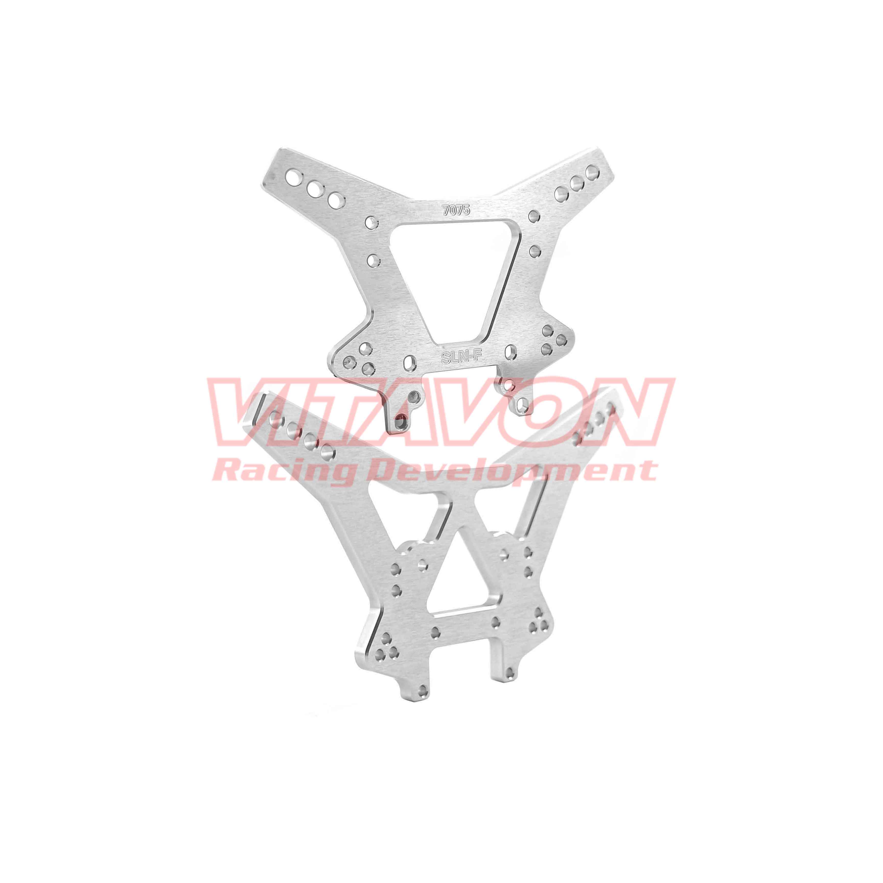 VITAVON Front&Rear Shock Tower For Losi 8ight-X Super Lasernut 1/6 LOS254080 TLR244072