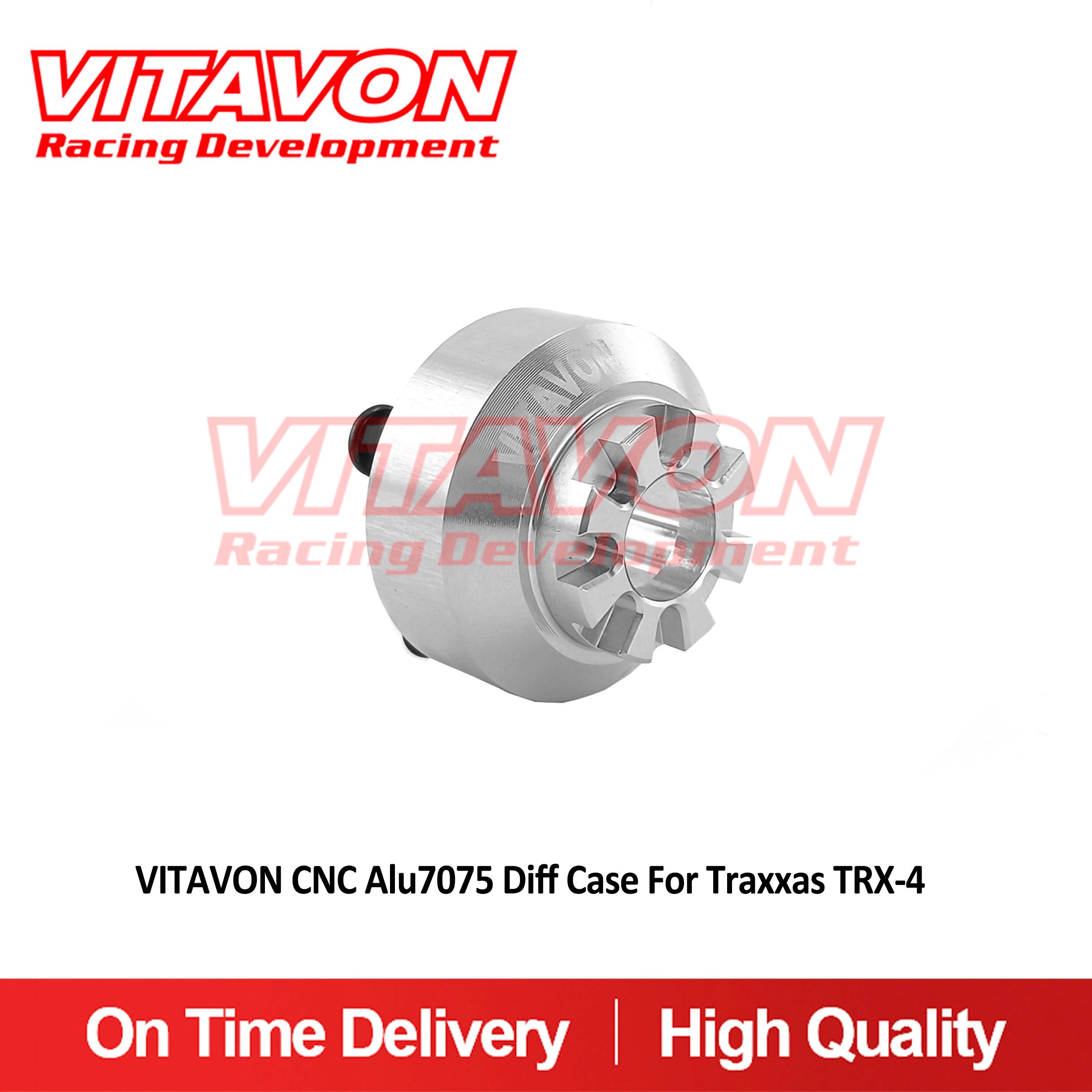 VITAVON CNC Alu7075 Diff Case For Traxxas TRX-4 1:10