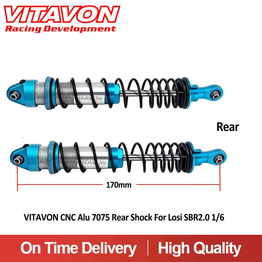 VitavonVITAVON CNC Alu 7075 Rear Shock For Losi SBR2.0 1/6 - Vitavon