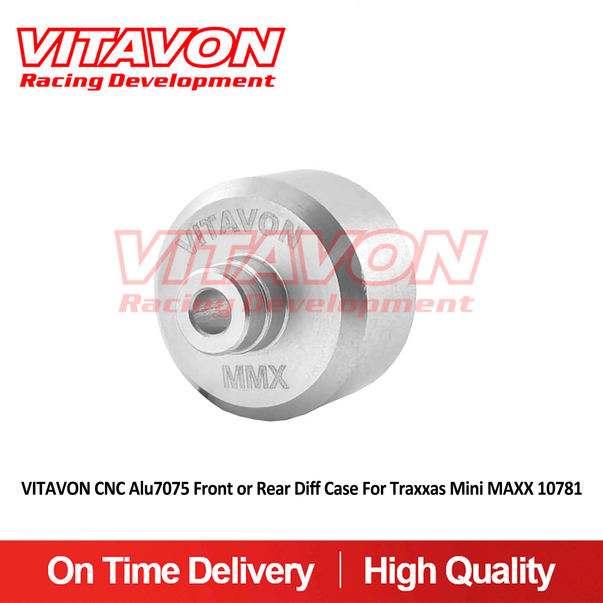 VITAVON CNC Alu7075 Front or Rear Diff Case For Traxxas Mini MAXX 10781