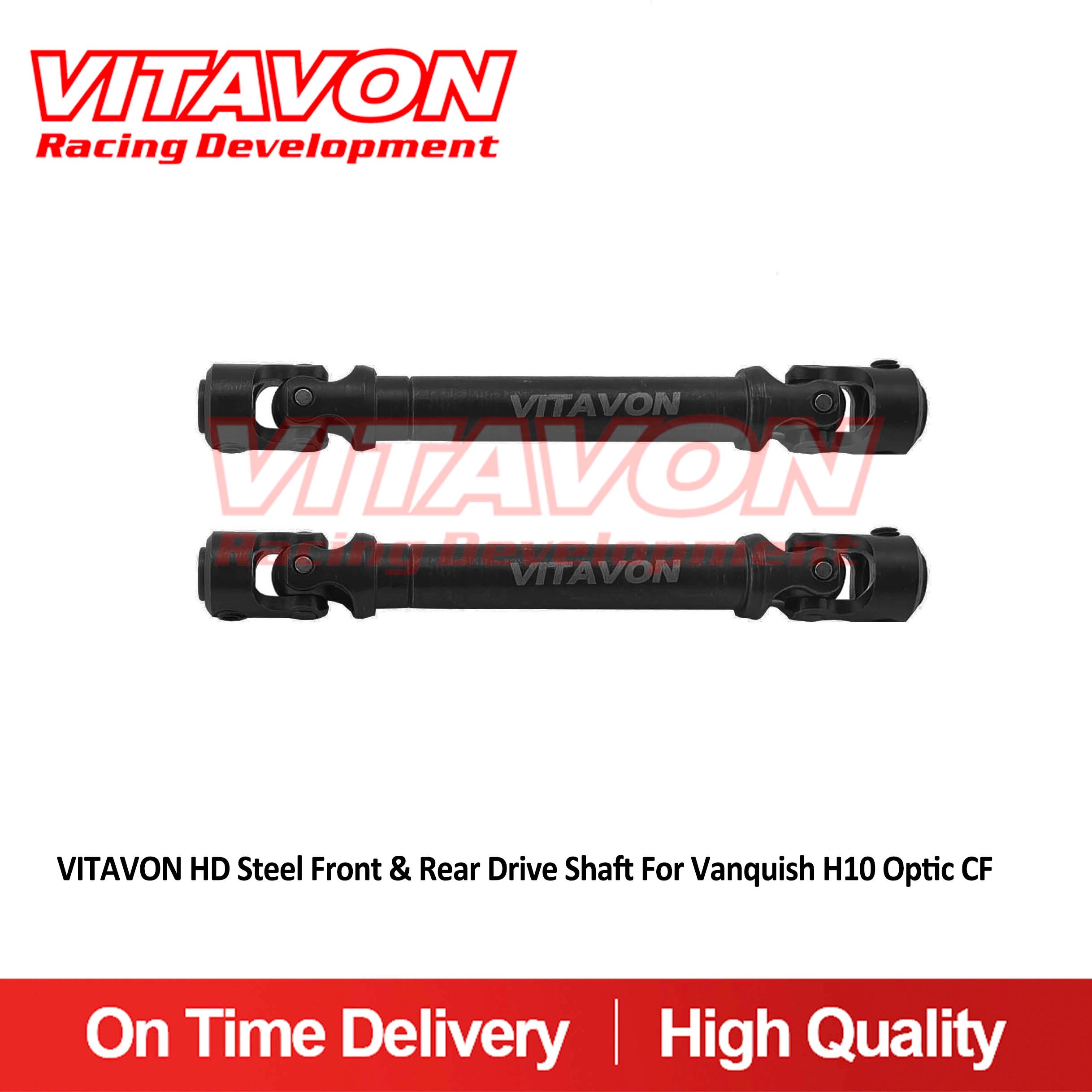 VITAVON HD Steel Front & Rear Drive Shaft For Vanguish H10 Optic CF