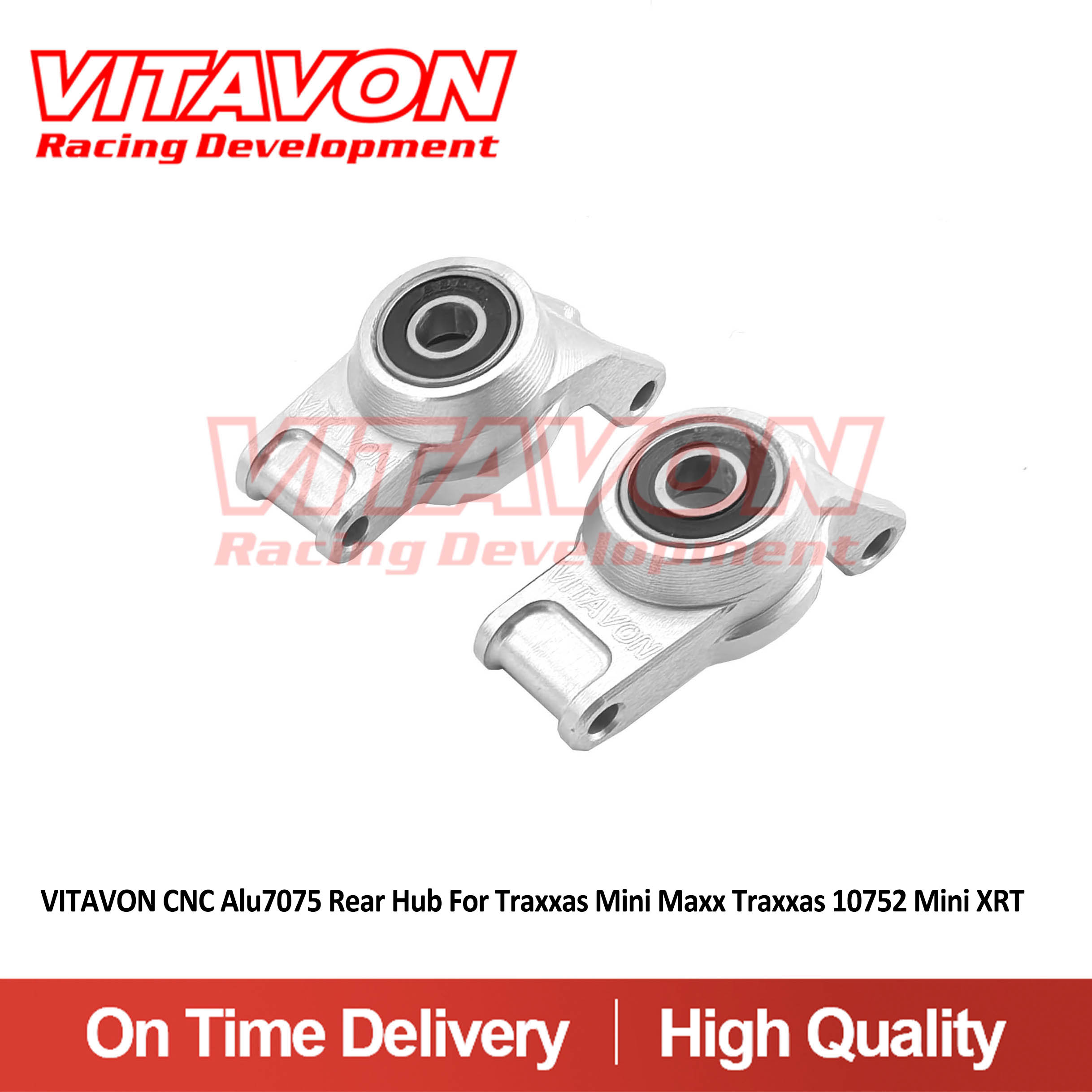 VITAVON CNC Alu7075 Rear Hub For Traxxas Mini Maxx Traxxas 10752 Mini XRT