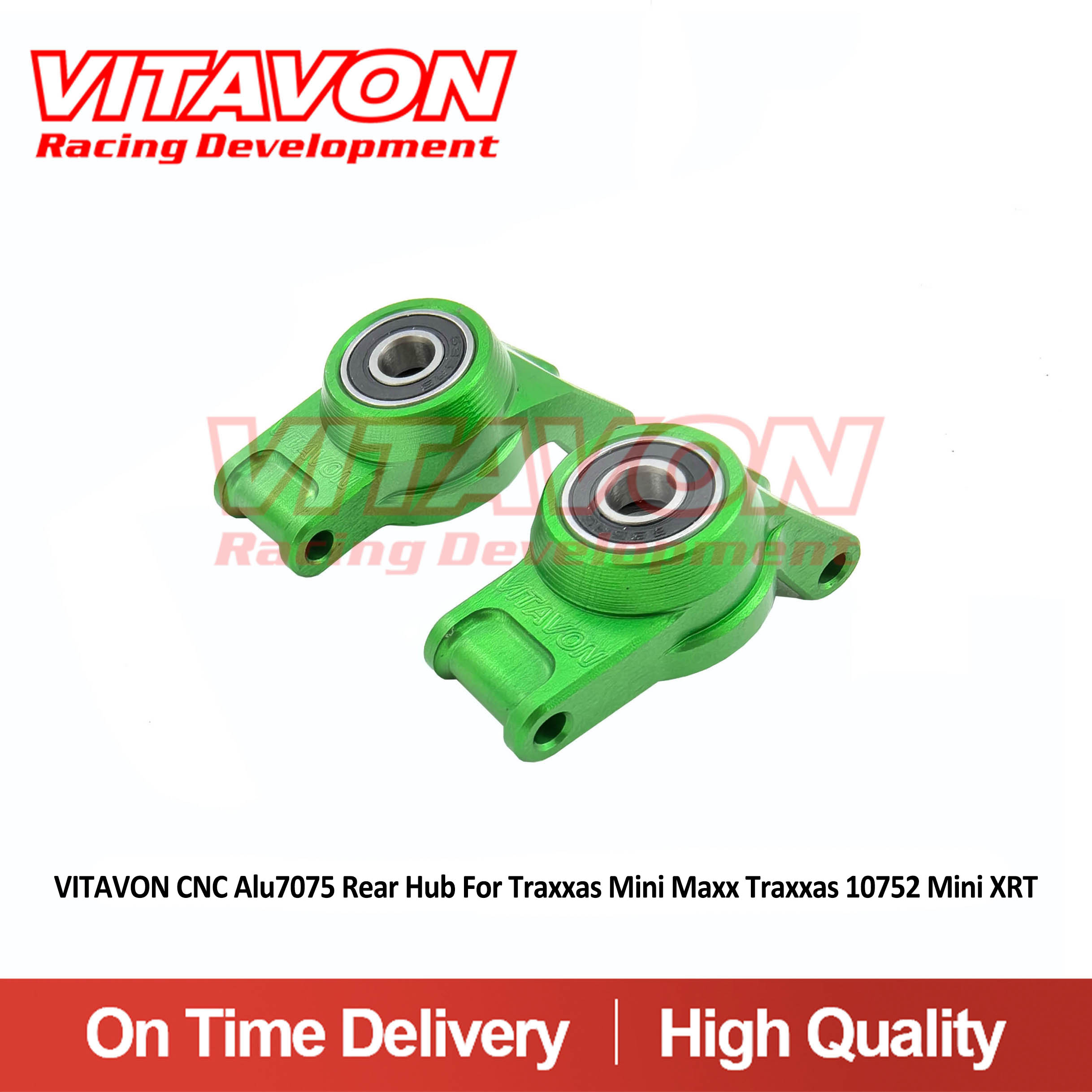 VITAVON CNC Alu7075 Rear Hub For Traxxas Mini Maxx Traxxas 10752 Mini XRT