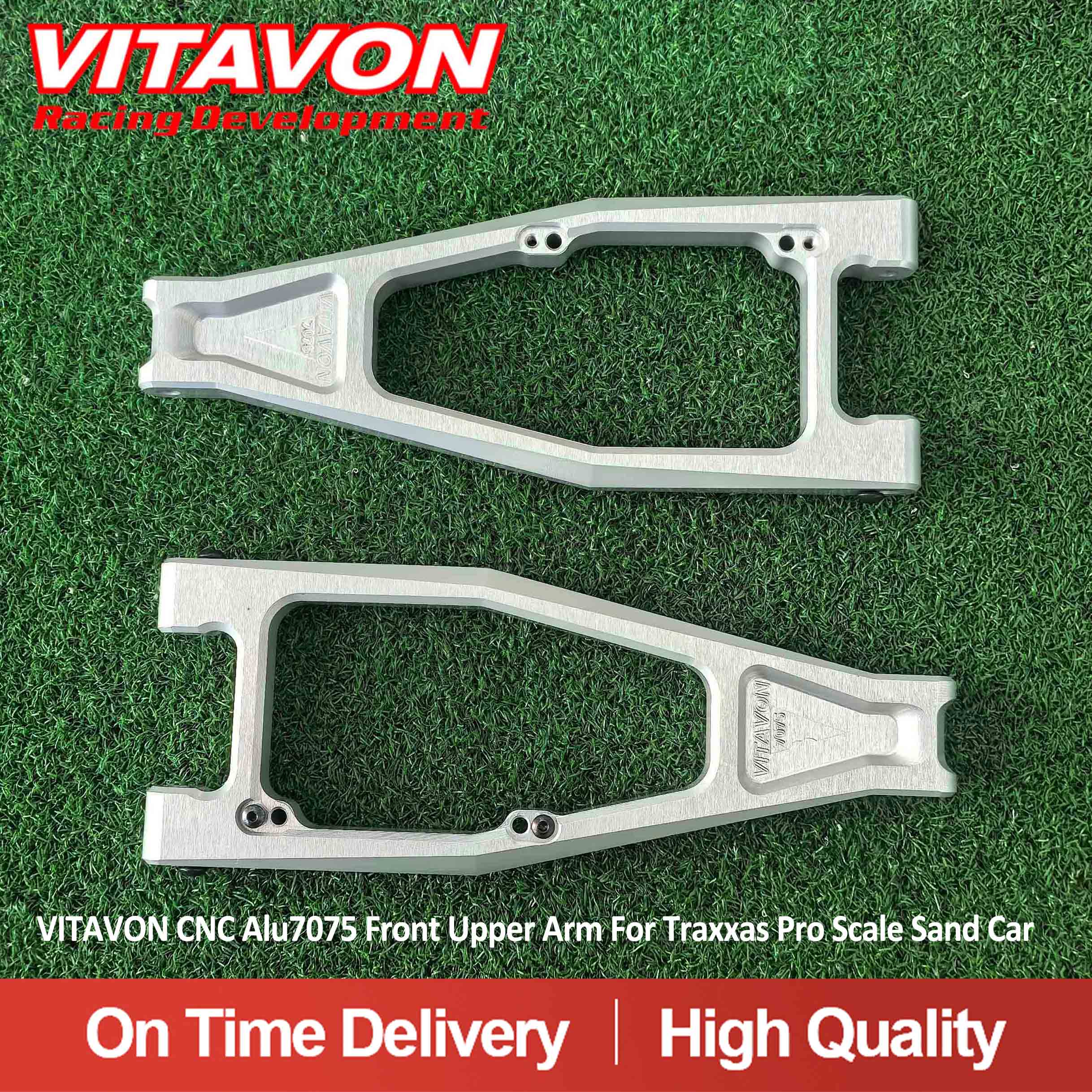VITAVON CNC Alu7075 Front Upper Suspension Arm For Traxxas Pro Scale Sand Car 1/6