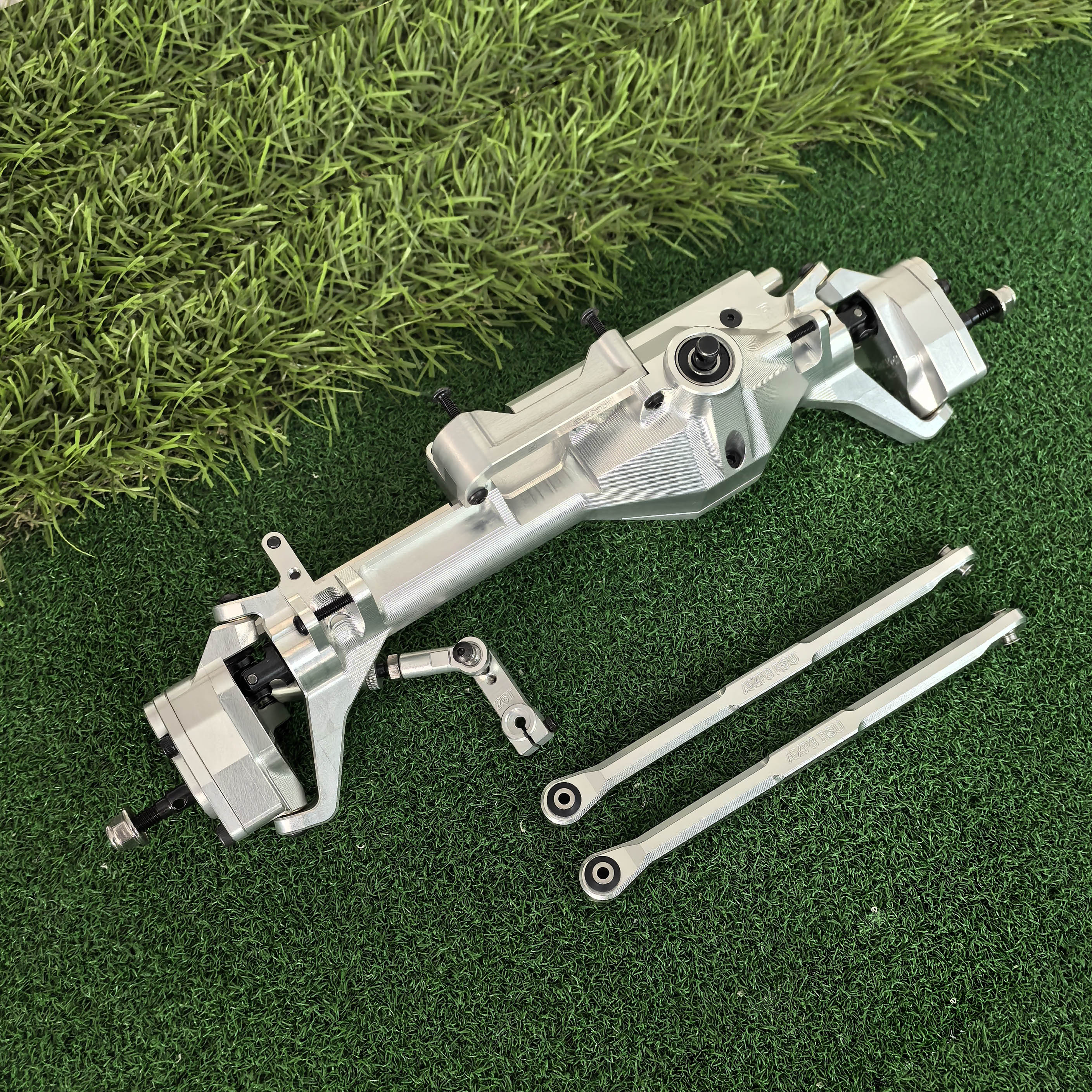 VITAVON Rear Steering Axle Portal Kit with Internals For Axial AXP8 Gilamon 1/8