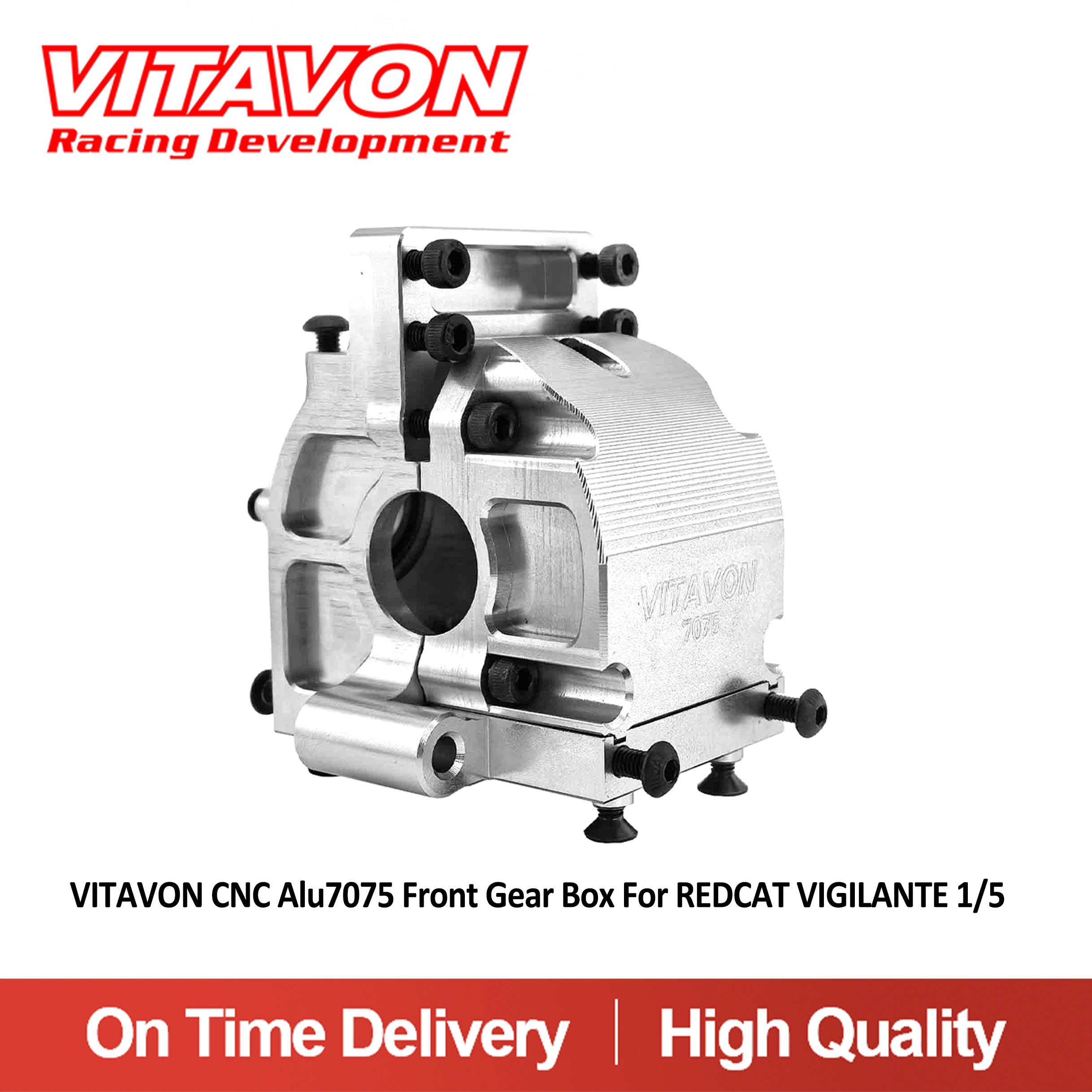 VITAVON CNC Alu7075 Front Gear Box For REDCAT VIGILANTE 1/5 RER26410