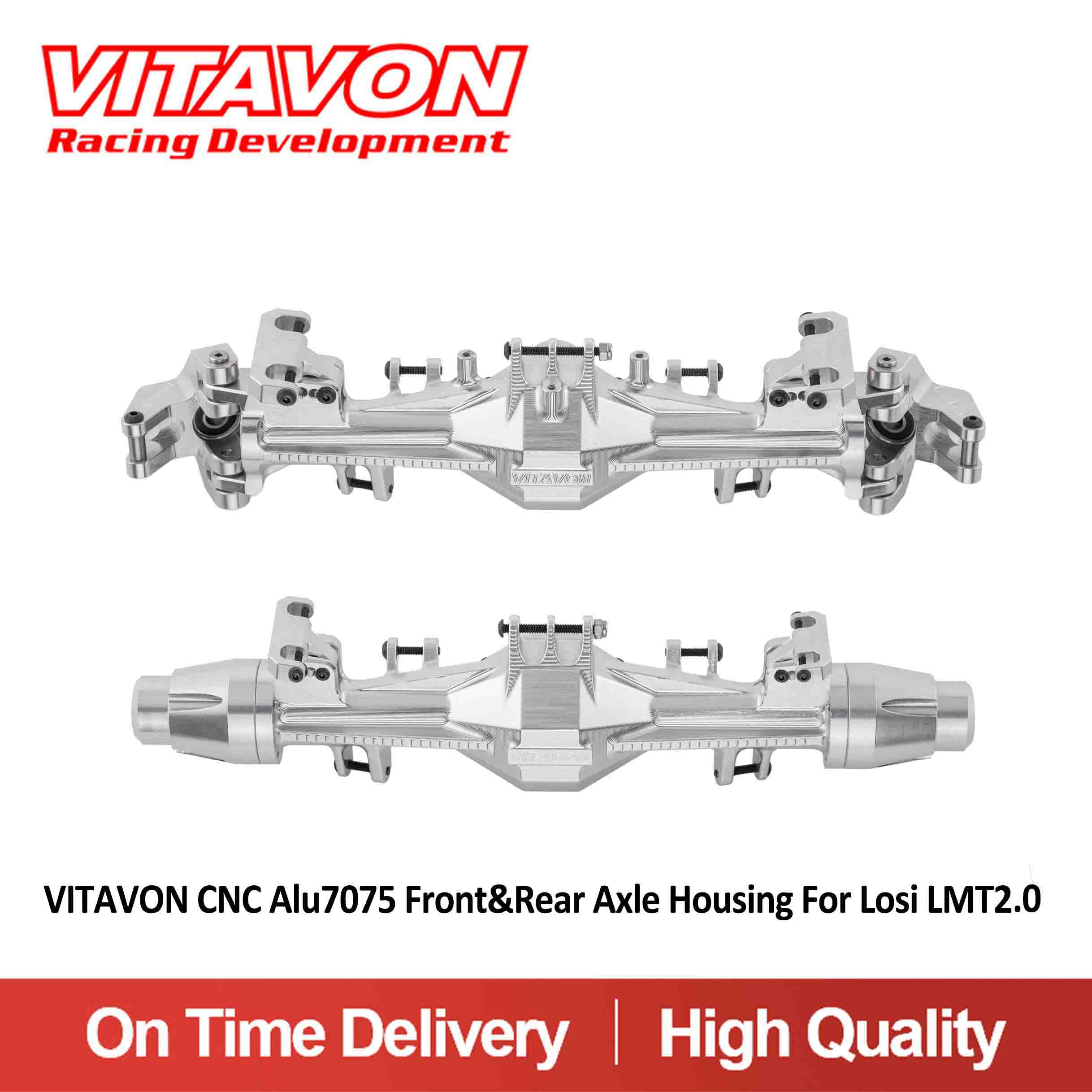 VITAVON CNC Alu7075 Front&Rear Axle Housing For Losi LMT2.0
