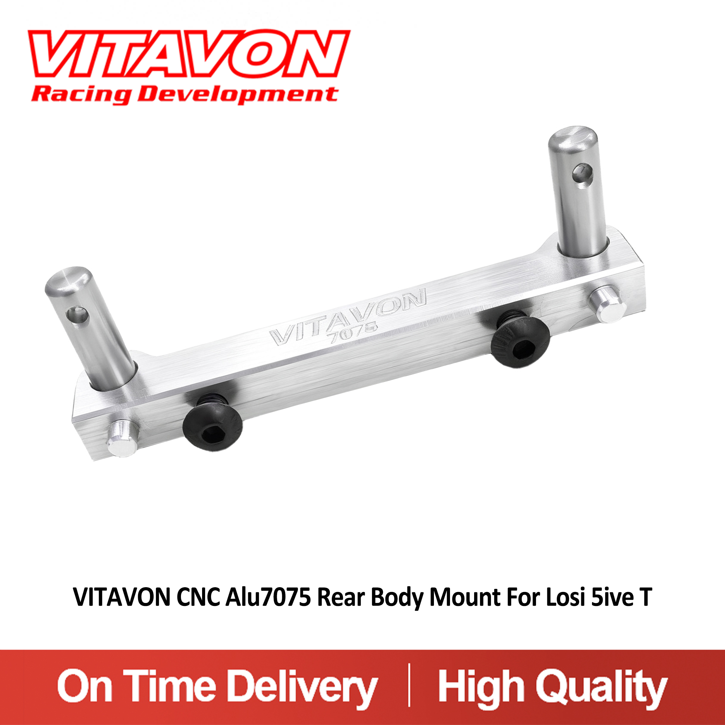 VITAVON CNC Alu7075 Rear Body Mount For Losi 5ive T