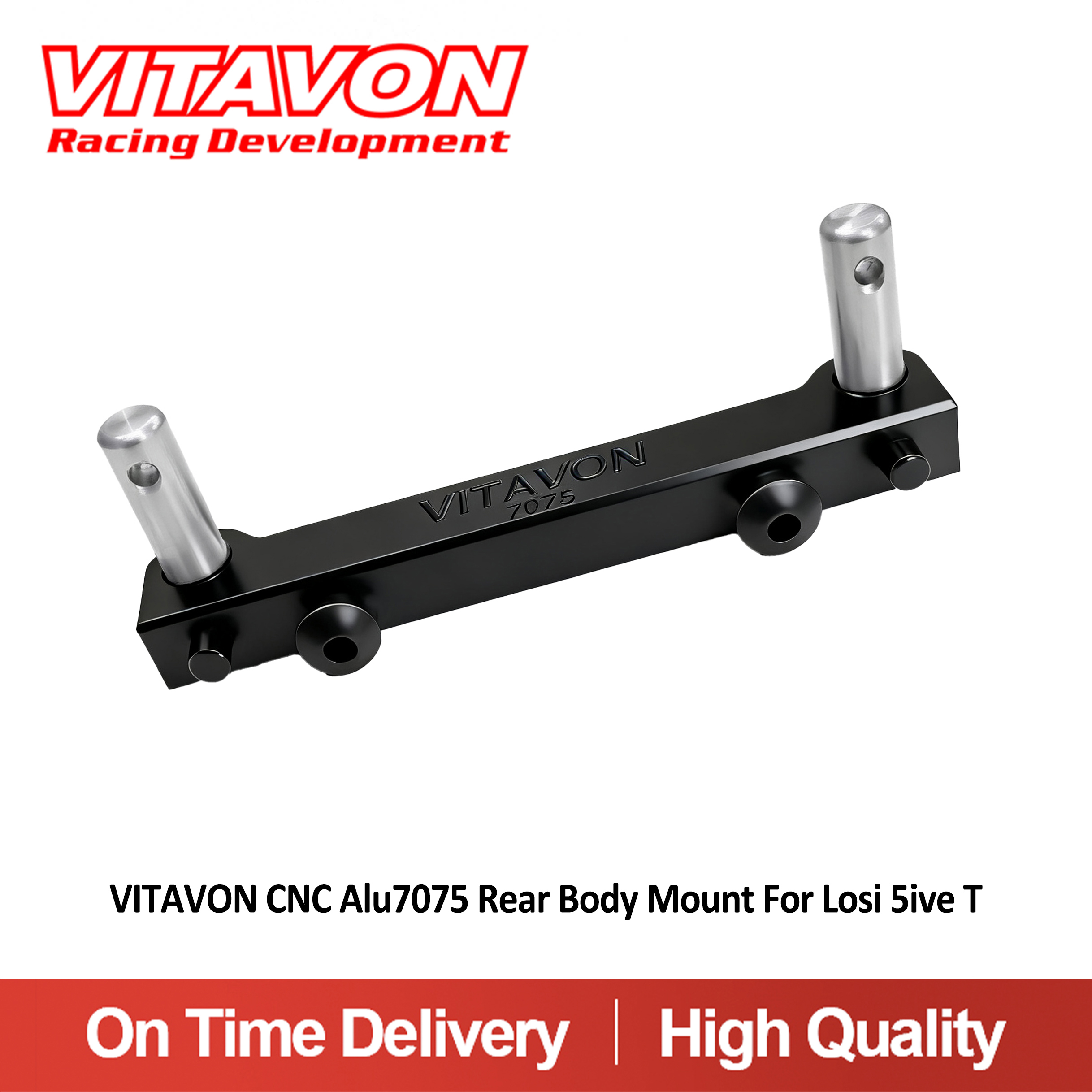 VITAVON CNC Alu7075 Rear Body Mount For Losi 5ive T