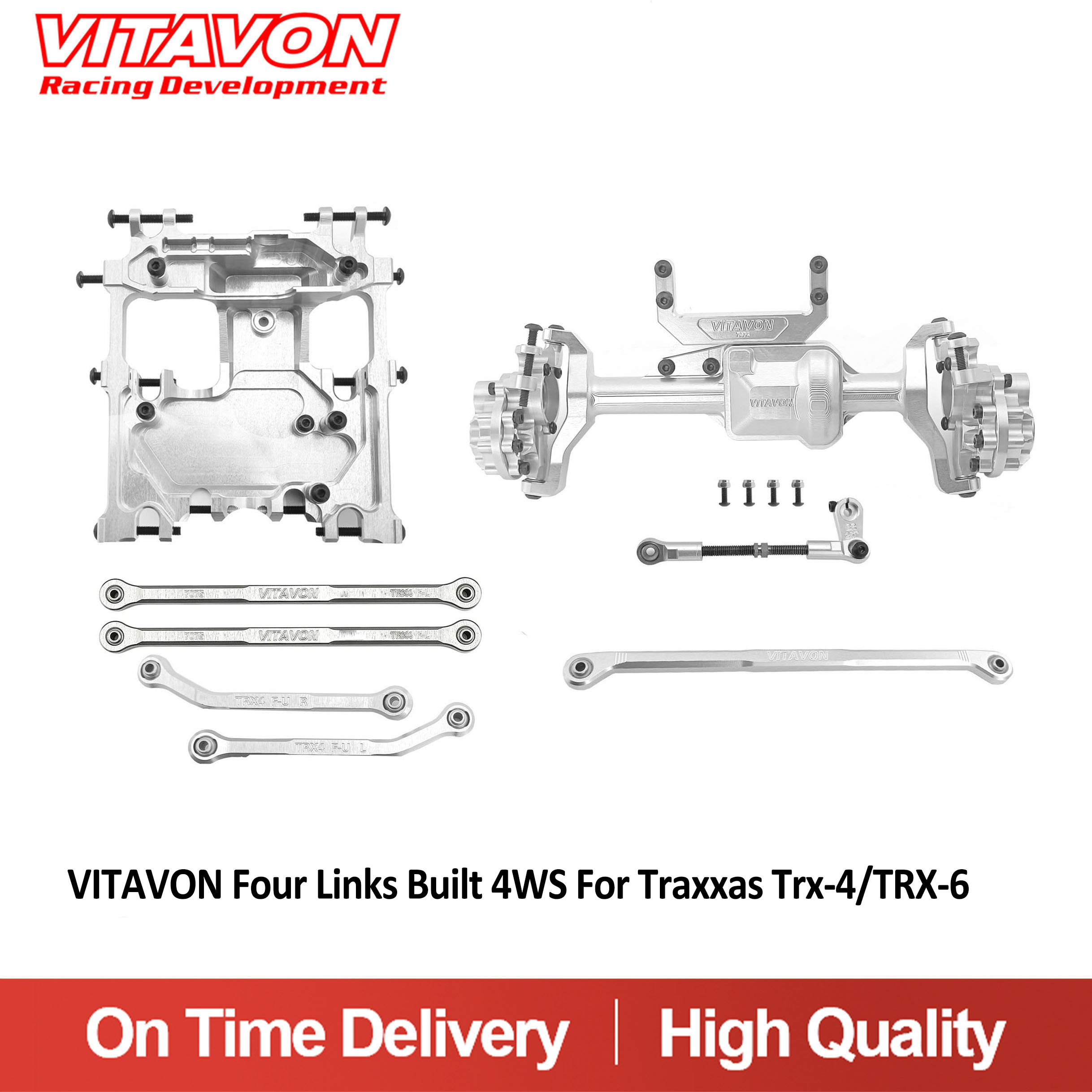 VITAVON Four Links Built 4WS For Traxxas Trx-4/TRX-6