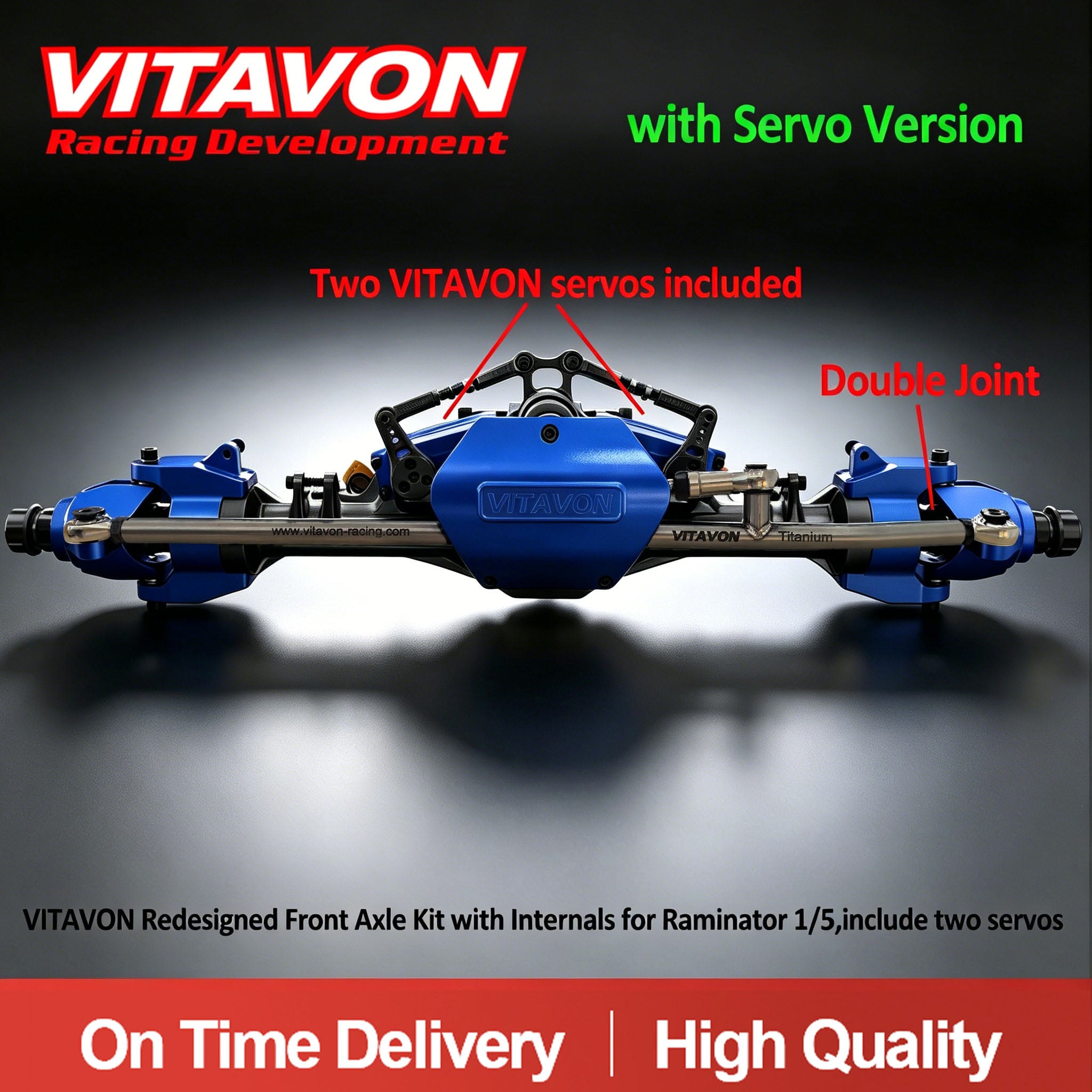VitavonVITAVON CNC Alu7075 Rear Shock Tower Mount For Traxxas X