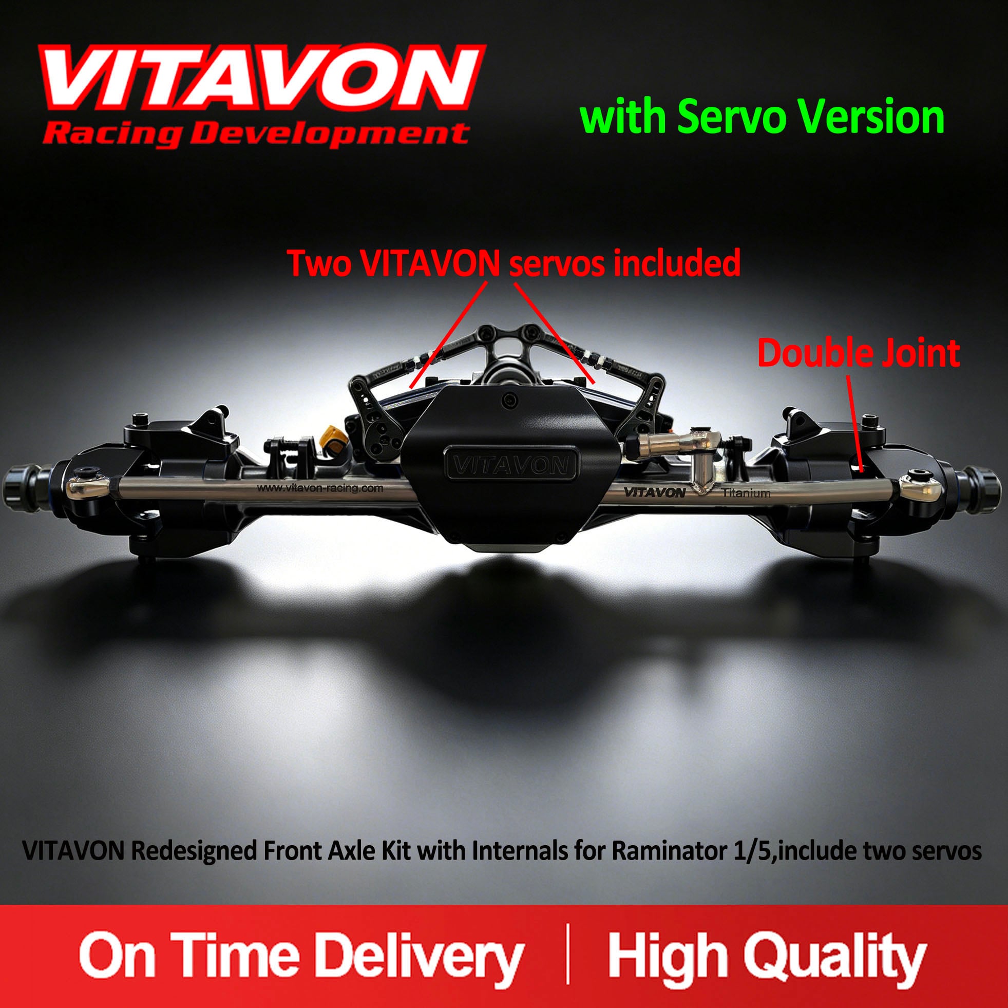 VitavonVITAVON CNC Alu7075 Rear Shock Tower Mount For Traxxas X