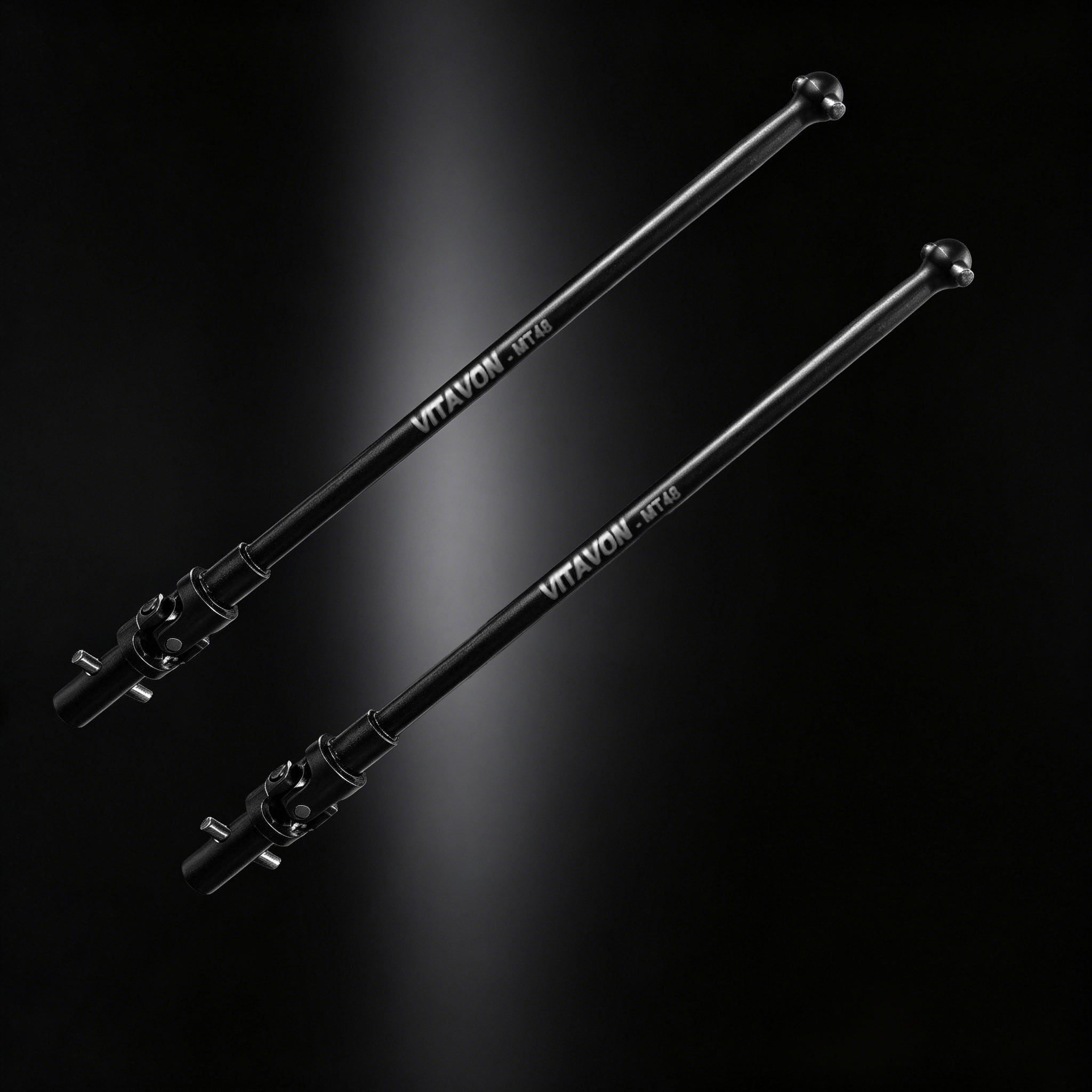 VITAVON  HD Steel Front or Rear 144mm Universal Driveshaft Set For Tekno MT48 2.0,Sells as one Pair