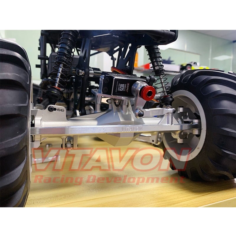 VITAVON CNC Alu7075 Steering links+25T Servo Saver for Losi LMT 1.0 LMT 2.0